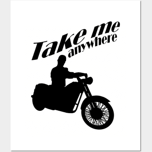 Motorcyclist Posters and Art